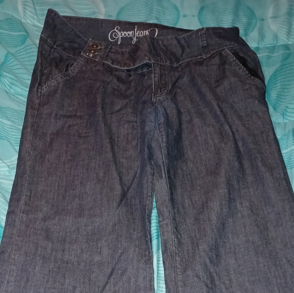 spoon jeans Jeans Spoon Jeans Wide Legged Size 9 Well Worn Poshmark